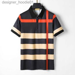 Mens Tracksuits mens t shirt designer luxury summer plaid printing embroidery t shirt woman pattern classic black and white fashion casual top 100 cotton matching co