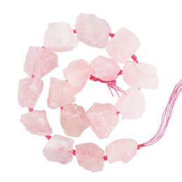 Loose Gemstones Pandahall Irregar Nets Natural Stone Beads For Jewellery Making Diy Necklace Bracelet 1340X1026X102M Hole 2Mm Dhgarden Dhmlm