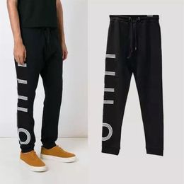 Autumn Winter Mens Designer Track Pant Fashion Letters Print Men Women Joggers Pants Casual Elastic Waist Long PANTS Trousers M-2X210P