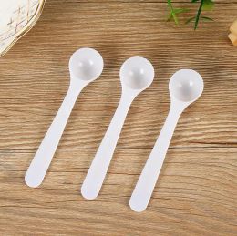 1g/2ml Plastic Measuring Spoon for Coffee Milk Protein Powder Kitchen Scoop 916