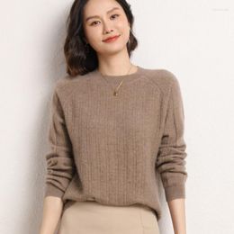 Women's Sweaters High-End 2023 Autumn Winter Cashmere Sweater O-neck Pullover Bottoming Shirt Female Knitted Jumper Girl Clothes Top