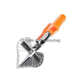 Scissors 45-180 Degree Mti Angle Mitre Siding Wire Pvc/Pe Plastic Pipe Hose Duct Cutter Scissor Cut Housework Plumbing Tool Drop Deliv Dhxuc