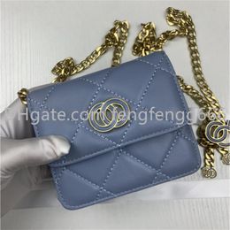 Fashion style womens Cross body Shoulde bag Fashion casual bags Card Holders classic chain Coin Purses women's Luxury Key Wal217H