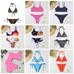 Designer F Fashion Women Swimsuit Sexy Girls Bathing Suit Textile Summer Swimwear Beach Bikinis Set One-Piece Swim Clothing Swimmi285W