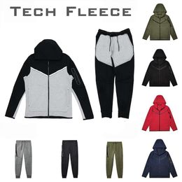 Tech Fleeces Full Zip thick designers pants mens hoodies Sets Jackets suits fitness training Sports Space Cotton tracksuists Hoody271Y