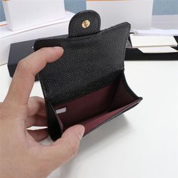 Brand Luxury Designer Fashion High Quality Ladies Shoulder Bag Flip Clutch Caviar Lambskin Wallet 0051964