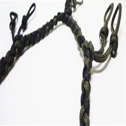 Custom Duck Goose Waterfowl Predator Call Lanyard Army green and Black277x