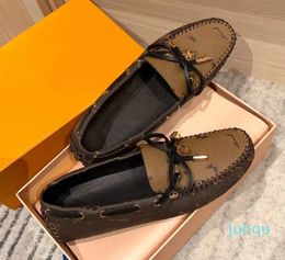 Shoes Luxury Designer Women Doudou shoes Classics leather Leisure High Quality loafer Fashion Casual Shoes Size 35-41