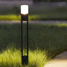 Outdoor Lawn Lamp Courtyard Garden Landscape Spotlight Bollards Street Pillar Light Waterproof LED