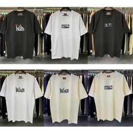 New Kith Men's T-Shirts Tokyo Shibuya Box T shirt Men Women Street View Printing Shirts Tee Tops Oversized Athleisure t-Shirt251h