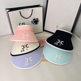 Summer Candy Color Designer Ball cap Couple Vacation Travel Breathable Sun Protection Letter Print 5 Colors casquette{category}