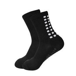 Sports Socks Anti Slip Football Mens Youth Clip Round Neck Black White Blue High Quality Drop Delivery Outdoors Athletic Outdoor Accs Dhjls