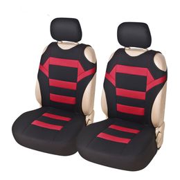 Car Seat Covers 1set 4pcs Universal Cushion Polyester Cloth Cover High Quality Interior Accessories276T