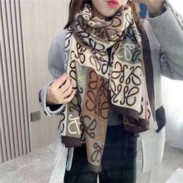 30% OFF scarf Fashion Autumn Winter New Warm Scarf Women's Dual Use Cotton and Hemp Feel Advanced Light Luxury Versatile Large Shawl3LLQ