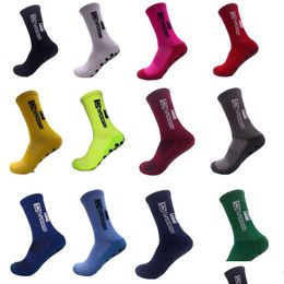 Sports Socks Non Slip Soccer Mens Skid Grip Football Basketball Sport Within 10Pairs One Freight Drop Delivery Outdoors Athletic Out Dhhtd