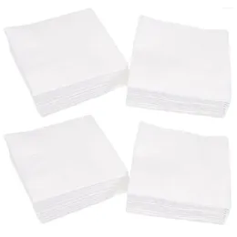 Table Napkin 300 Sheets White Dinner Napkins Square Tissue 2-Ply Paper Towel Party Supplies For El Restaurant
