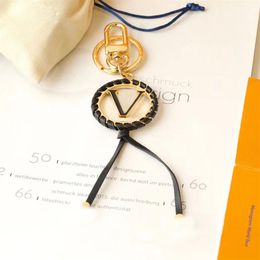Fashion Brand Keychain Letter Designer Keychains Metal Keychain Womens Bag Charm Pendant 9 styles272f