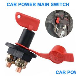 Solenoid Switch 12V 24V 300A Battery Main Disconnector Compact Size Isolator Disconnect Device Sturdy Durable Car Boat Accessories D Dhufk
