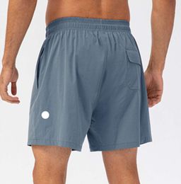 2024 Workout pants designer LL lemons Men Yoga Sports Short Quick Dry Shorts With Back Pocket Mobile Phone Casual Running Gym Jogger Pant lu-lu