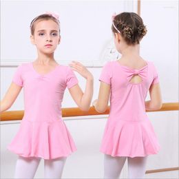 Stage Wear Girl Ballet Dress For Kids Tutu Dance Clothes Skirt Dancing Balet Dancewear Pink Practice Costume Children Gymnastics Suit