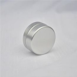 400 X 10g Nature Aluminum Cream Tins 10ml Empty Sample Cosmetic Cream Container Aluminum Tin Solid Perfume Bottle Jar Whole2310