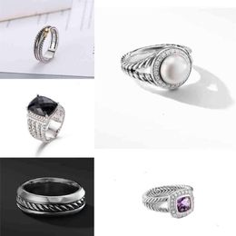 Silver Rings Thai Dy Plated ed Two-color Selling Cross Black Ring Women Fashion Platinum Jewelry216r