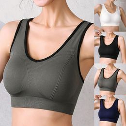 Women's Tanks Women Rimless Yoga Running Straps Underwear Sports Bra With Pads Bras For Pack