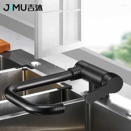 Kitchen Faucets Folding Faucet Cold And Window Opening Vegetable Basin Sink Low Model All Copper Household Universal