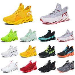 running shoes for men breathable trainers black royal blue teal green red white Beige Dlive mens fashion sports sneakers seventeen