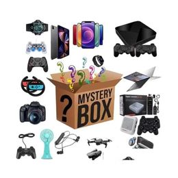 Headphones Earphones 100% Winning High Quality Lucky Mystery Box Most Surprise Gift More Electronic Products Video Card Drop Deliv Dhfa3