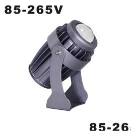 Outra iluminação LED AC85-265V Spotlight 10W Outdoor Spot Lights IP65 Impermeável Feixe de Longo Alcance Wall Washer Stage Effect Drop Entregar Dhlav