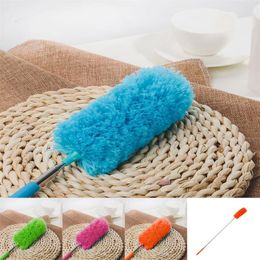 New Adjustable Stretch Extend Microfiber Feather Duster Household Dusting Brush Cleaning Tools Brush Dust Cleaner #F302Y