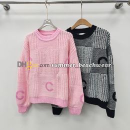 Women Winter Knits Pullovers Crew Neck Knitted Top Long Sleeve Warm Tops Cotton Fabric Knitwear