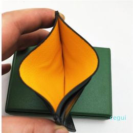 High Quality Men Women Credit Card Holder Classic Mini Bank Card Holder Small Slim Wallet Wtih Box283P