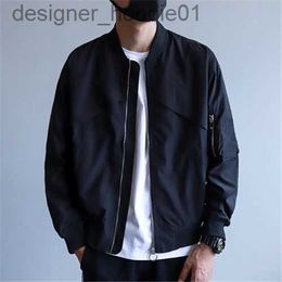 Womens Jackets 2022 new Style spring autumn Mens Workwear Baseball Uniform Top Jacket Korean Version Loose Casual Handsome Street Wear the 2022 during the and man091