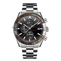 2023 Design Racing Style Mens Watches montre de luxe Japan Quartz Movement Automatic Date Dial Male Clock Designer Man Sports Fitn249b