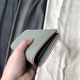 Card Holder BRAZZA Wallet High Quality Titanium Canvas Credit Cards Cover Men Designer Wallets Ample Space for Cash225k