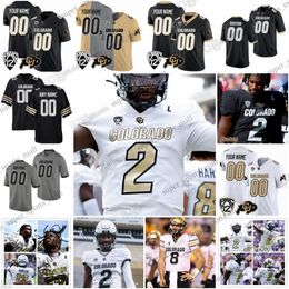 NCAA Colorado Buffaloes College Football Jerseys 2 shedeur sanders 12 Travis Hunter 3 Dylan Edwards 21 Shilo Sanders 7 Cormani McClain 43 Trevor Woods 14 Colton Allen