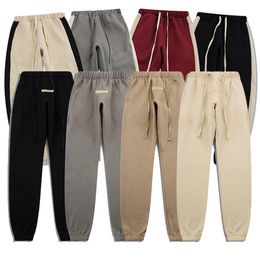 Mens Track Pant Casual Designer High Quality Solid Color Joggers Pants Rainbow side stripes Trousers Elastic Waist 20222691