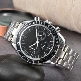 2023 Yeni Marka Orijinal İş Erkekler Paneraiss Omegas Klasik Yuvarlak Case Quartz Watch Wristwatch Saat - Günlük A41 için Önerilen Bir Saat