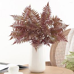 Decorative Flowers Front Porch Decoration With Artificial Plants Realistic Simulated Pteris Leaf Indoor For Any Pography