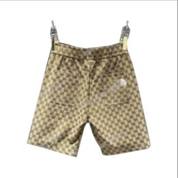 21ss Mens Designer Shorts Calças Jacquard Weave Carta Homens Calça Casual Letras Calças Khaki Cor Azul 08265m