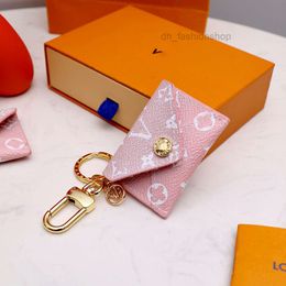 Keychains & Lanyards keychain designer key chain luxury bag charm letter bag women key ring car chain pendant men fashion accessories gift exquisite niceXQQB