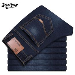 2020 Men Cotton Straight Classic Jeans Spring Autumn Male Denim Pants skinny Overalls Designer Mens Jean ropa hombre size 28-401308m