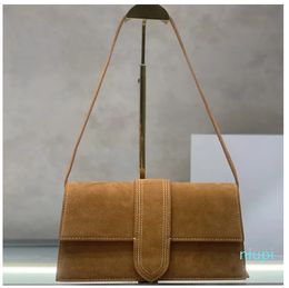 Winter Designer Handbag Purse Matte Leather Structured Crossbody Fashion Metal Letter Magnetic Hasp Slim Strap Back Pocket Flap