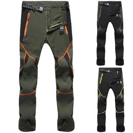 Men's Jeans 2021 Summer Autumn Trousers Male Casual Cargo Pants Hiking Outdoor Climbing Quick Dry Water Resistance Sports281P