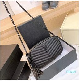 Crossbody Camera Bags designer bag luxury shoulder chain bag Leather Tassel Cross Body Tiny Flaps