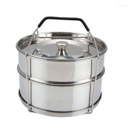 Double Boilers 304 Stainless Steel Steaming Grid Stackable Pressure Cooker Steamer Peripheral Accessories Food