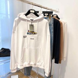Designer Luxury Autumn-winter fashion High Street Outing Cotton sweatshirt pullover Hoodie Breathable men and women lettering casual hoodie