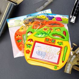Tablette Dessin Conjunto de tinta aquarela Prancheta magnética Brinquedos coloridos Graffiti Board Toy para bebê Apprendre A dessiner Enfant Drawing Tablet Presentes de Natal